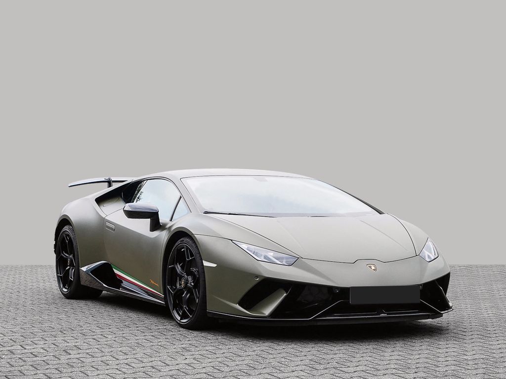 LAMBORGHINI HURACÁN PERFORMANTE EVO AWD | zelená metalíza | předváděcí auto | skladem | od autorizovaného prodejce | online nákup | online prodej | super cena | autoibuy.com